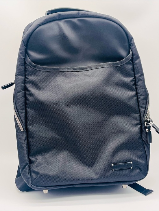 Travis Wells Other - Travis & Wills Lennox Laptop 15" Black Travel Backpack Vegan Trolley Strap